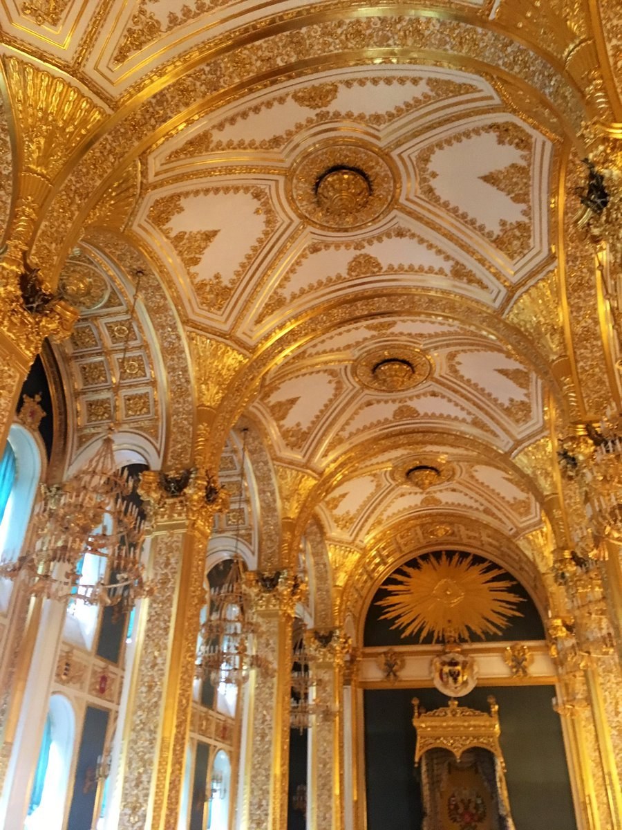 Тронный зал Александровский зал Кремля