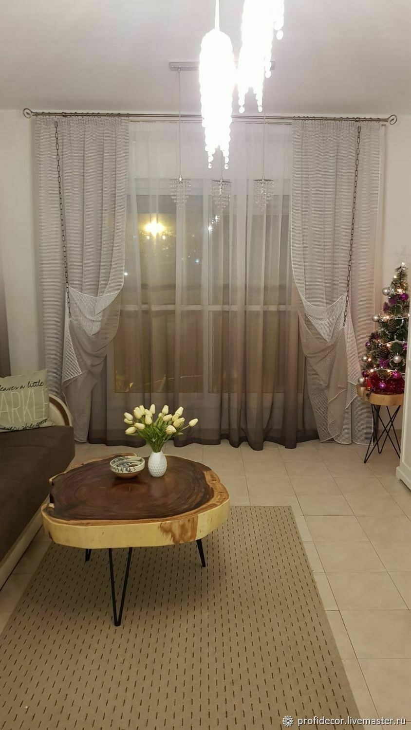 Тюль в интерьере
