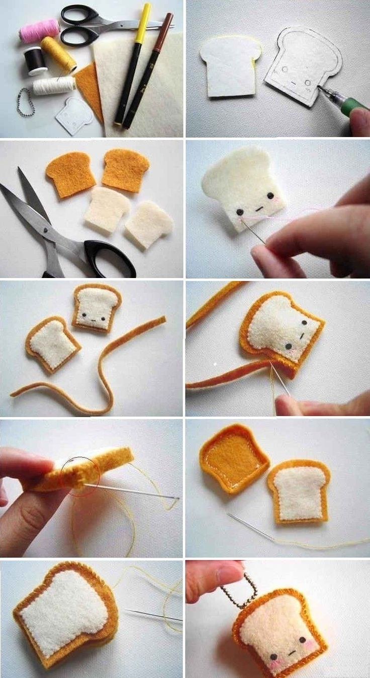 Интересные идеи из фетра