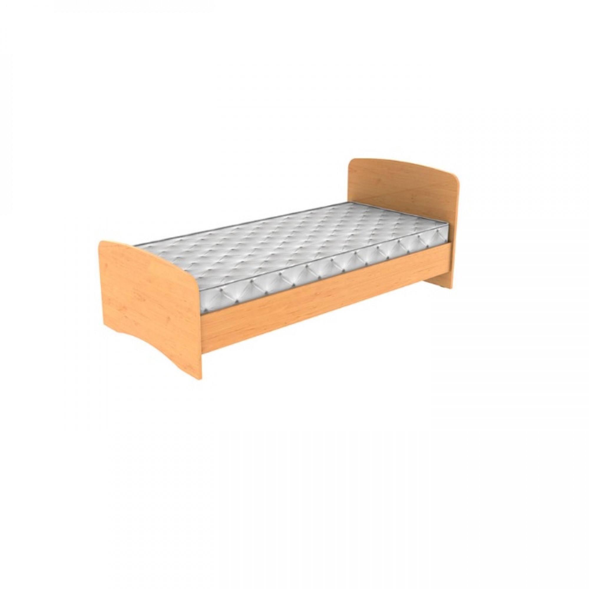 Кмк кровать односпальная. Односпальная кровать (ширина 900 м, длина 2000 мм). Кровать одноярусная с царгами - мкдс-1ц/190/80. Односпальные кровати с матрасом в москве недорого. Кровать 1.