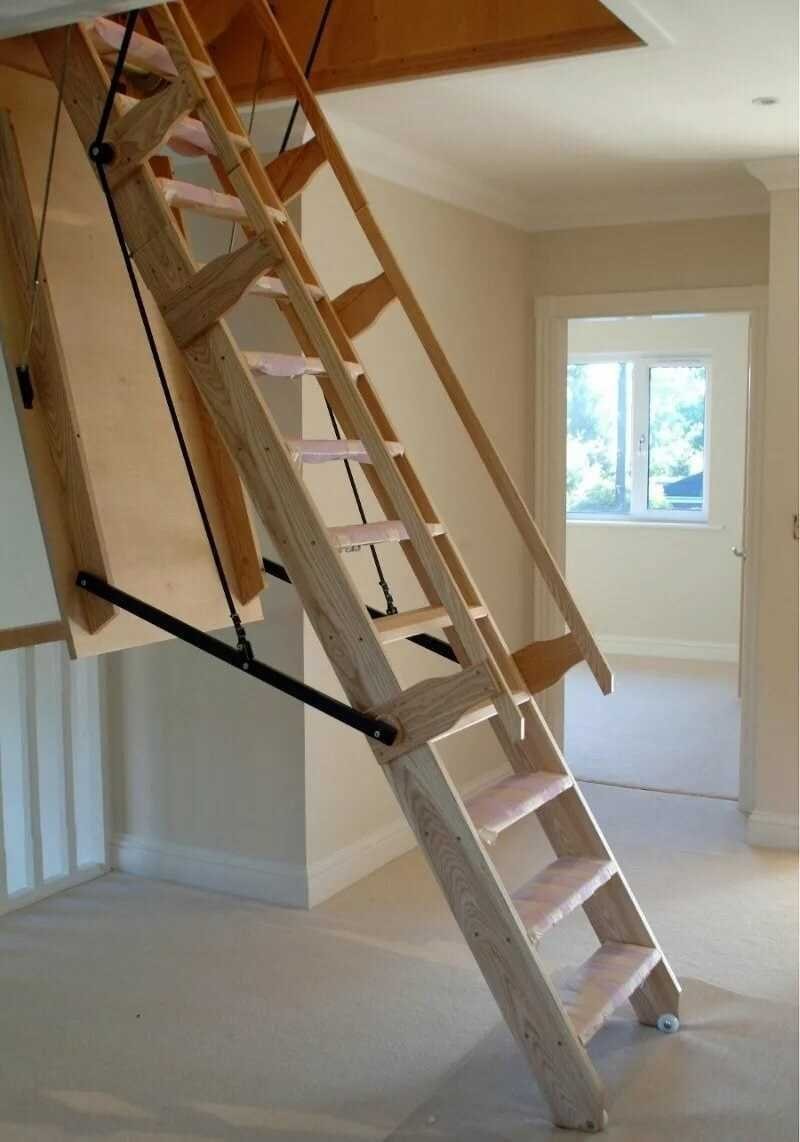 Телескопическая чердачная лестница Loft Ladder