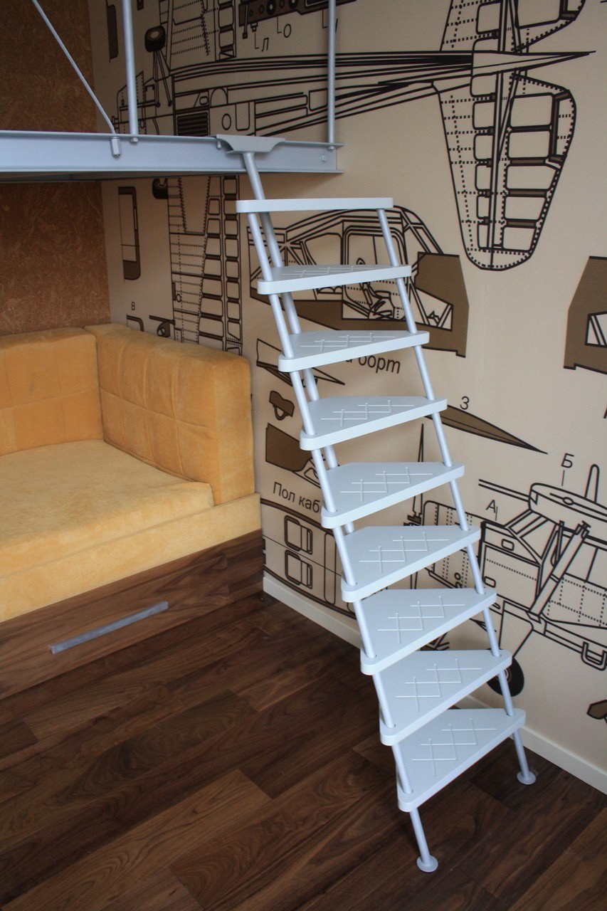 Лестница трап на 2 этаж
