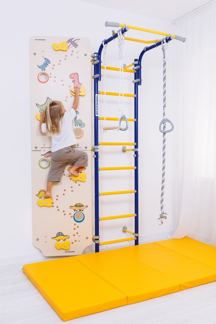 Шведская стенка romana next 1 + скалолаз