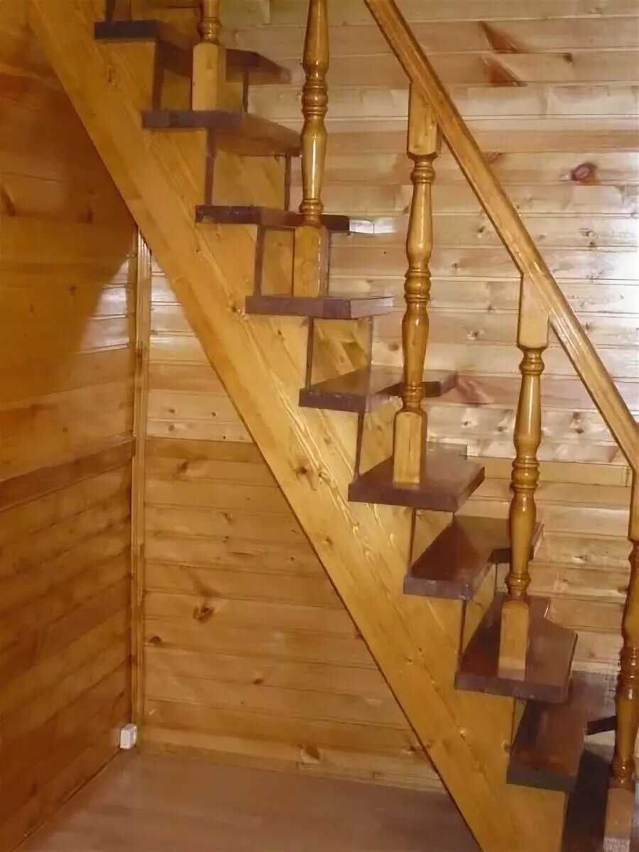 Лестница деревянная на второй этаж