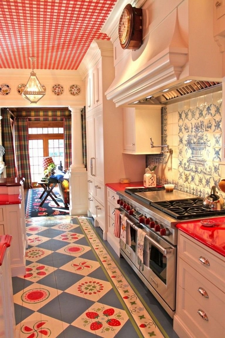 Кухня в стиле ретро