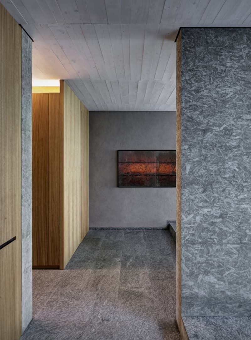 ОСБ плита в интерьере лофт