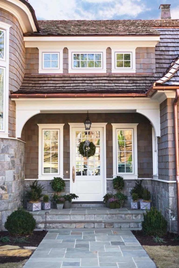 Стильные фасады домов