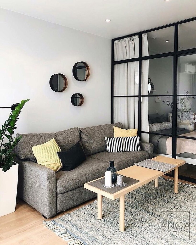 Интерьер однокомнатной квартиры