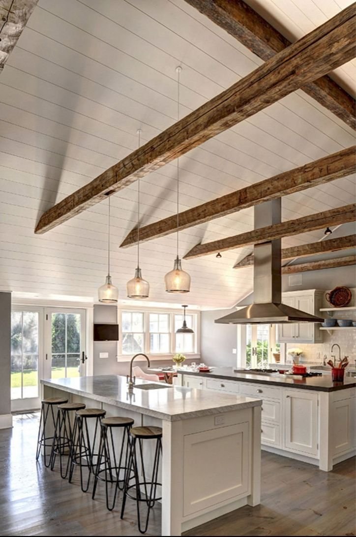 Декоративные балки в интерьере