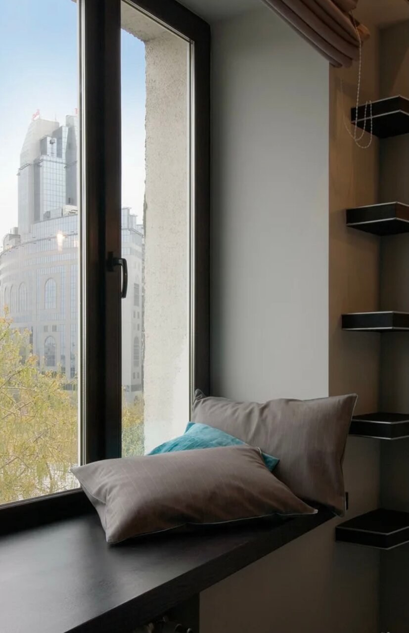 Подоконники в интерьере квартиры