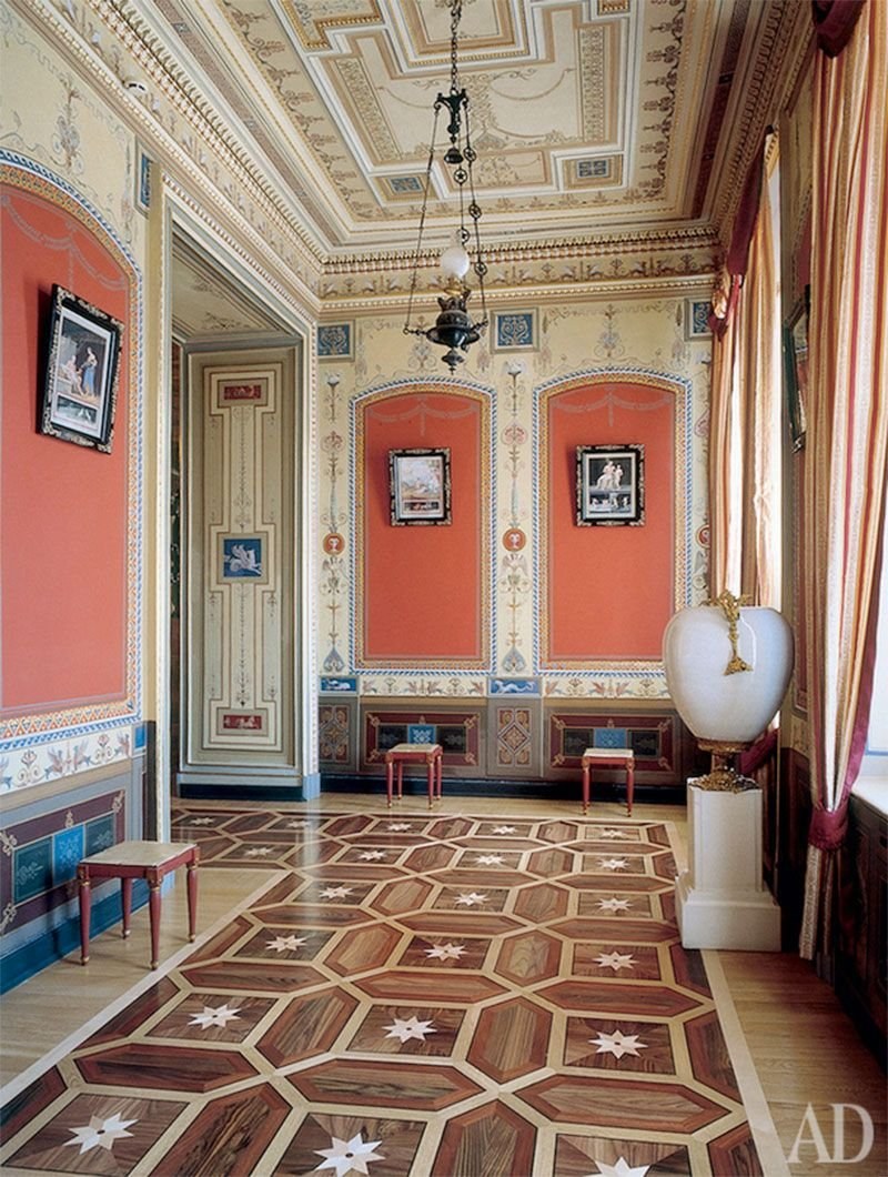 Юсуповский дворец в Санкт-Петербурге интерьеры