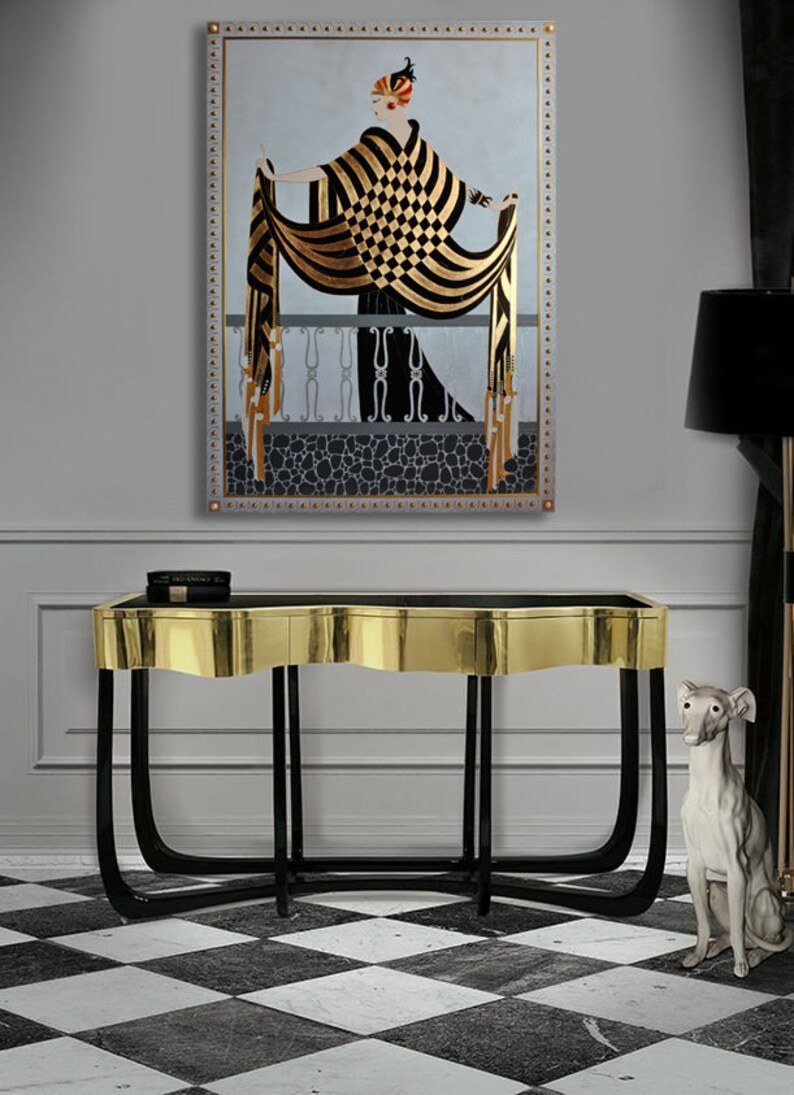 Картины в стиле ар деко для интерьера