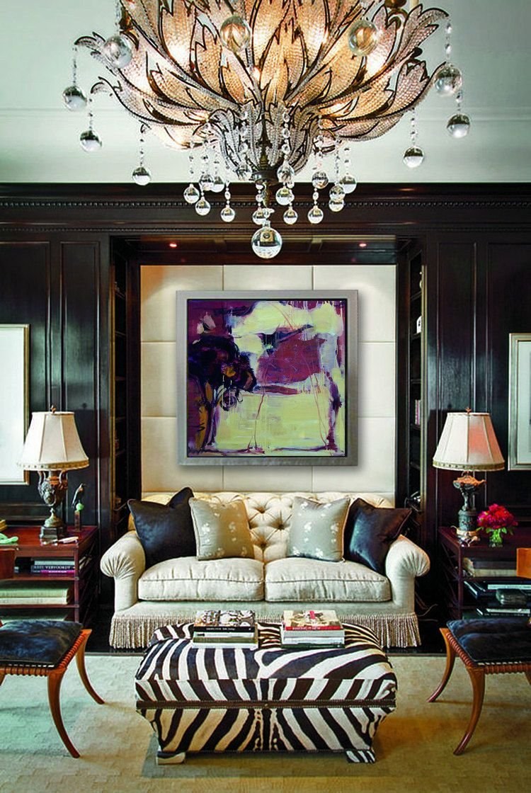 Гостиная ар деко