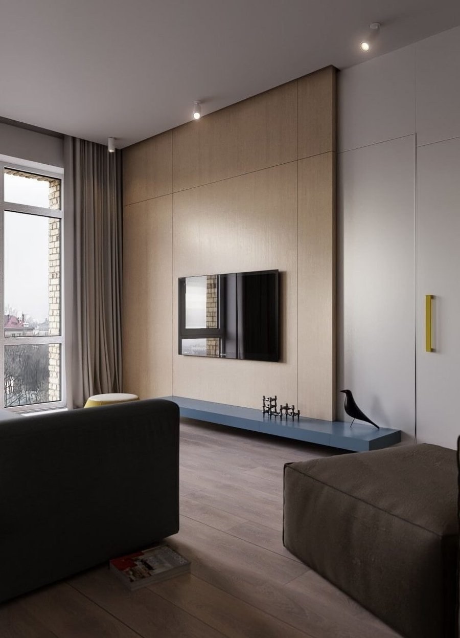 Интерьер гостиной Минимализм