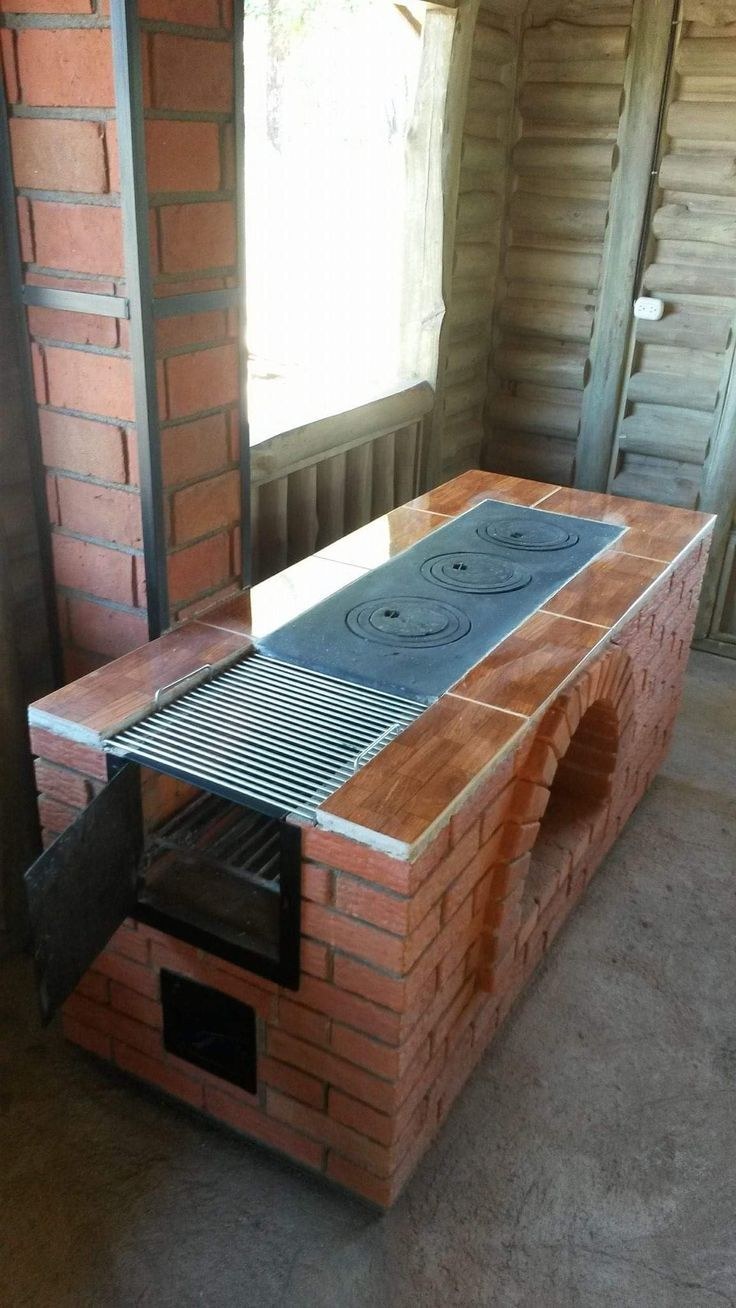 Маленькие печи из кирпича