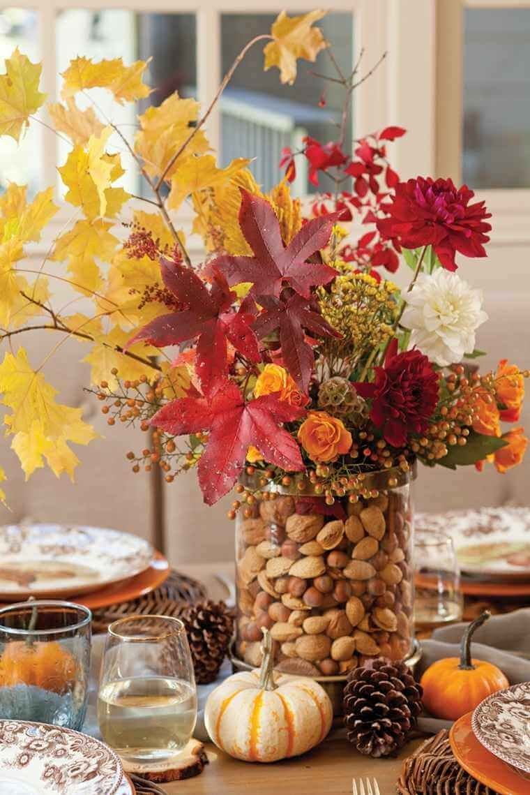 Осенние украшения для интерьера