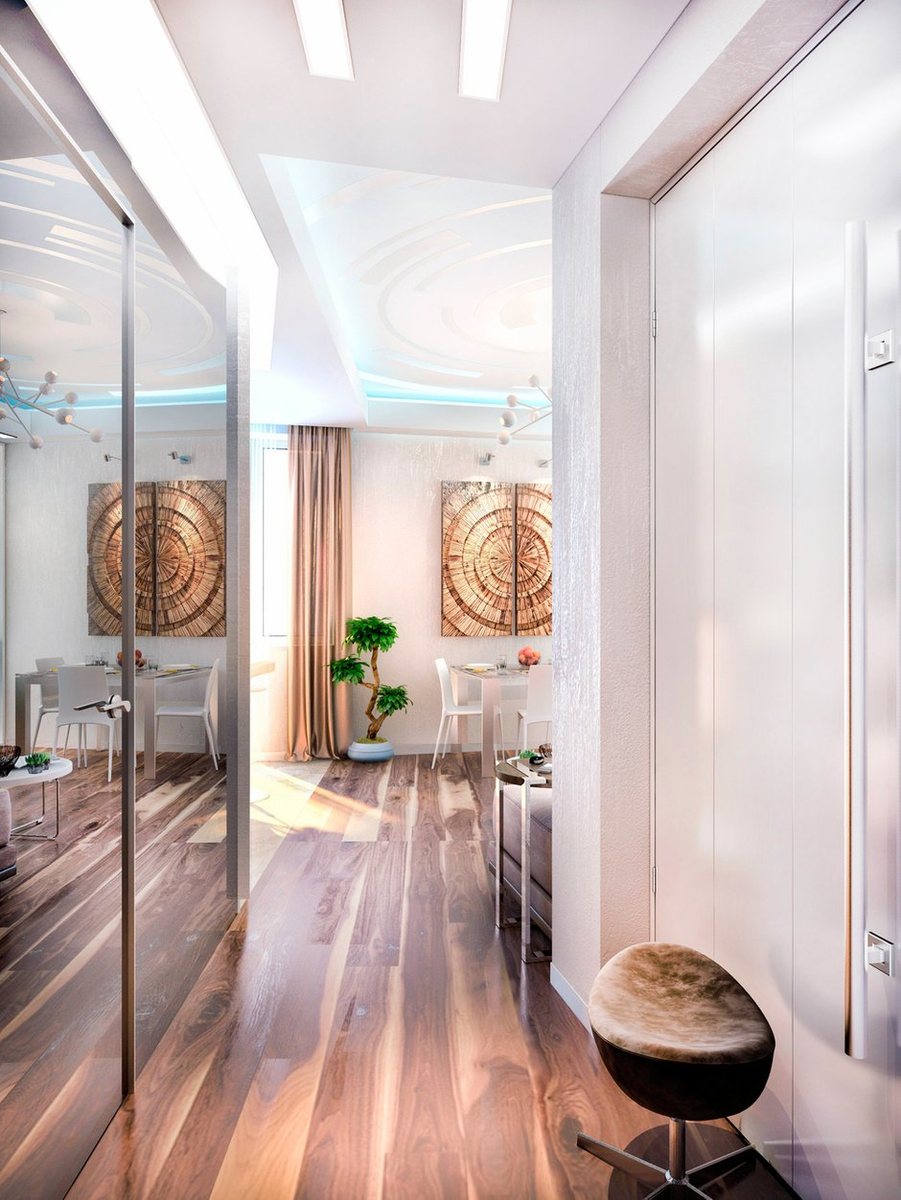 Зеркало для увеличения пространства в комнате