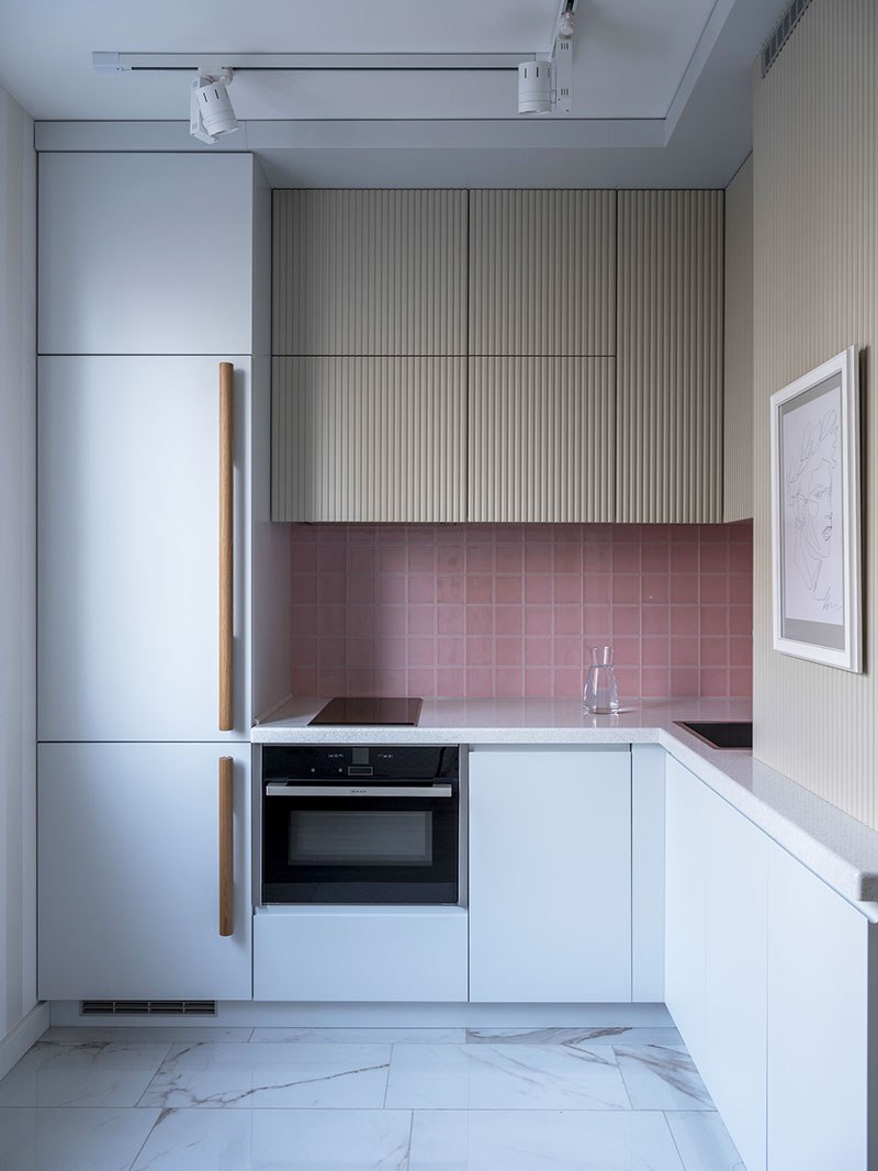 Современная маленькая кухня