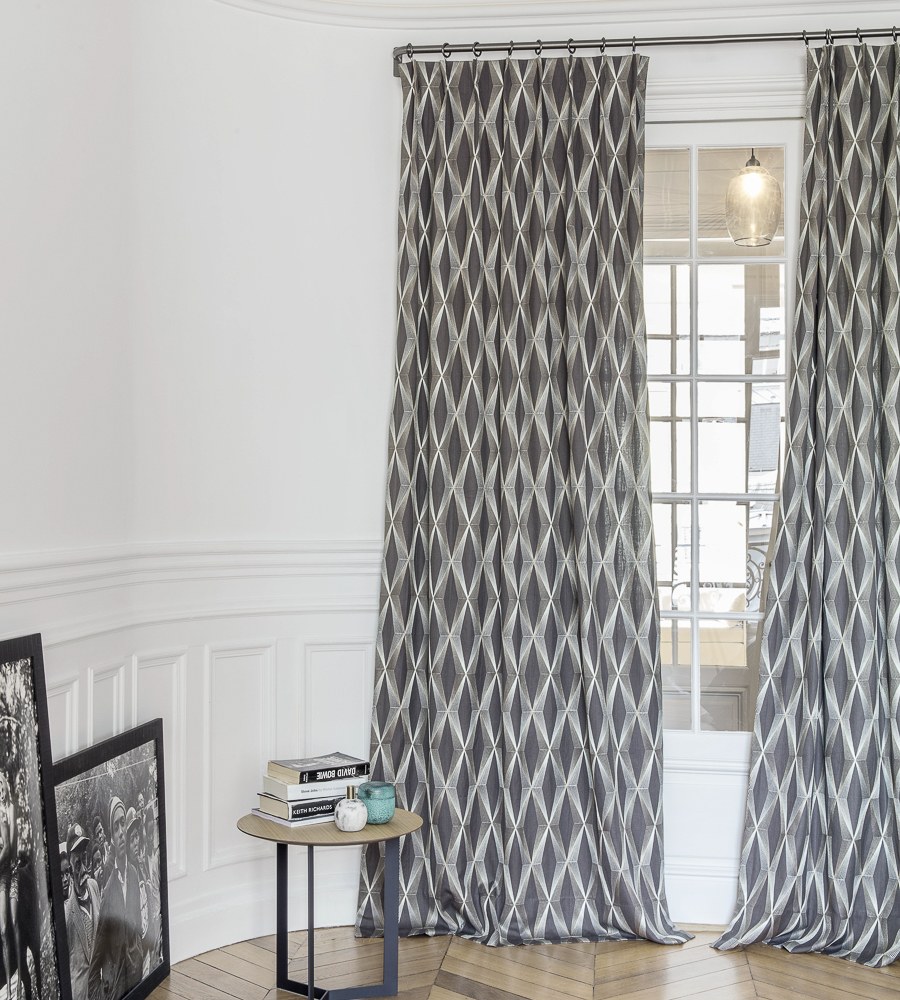 Шторы ромбы