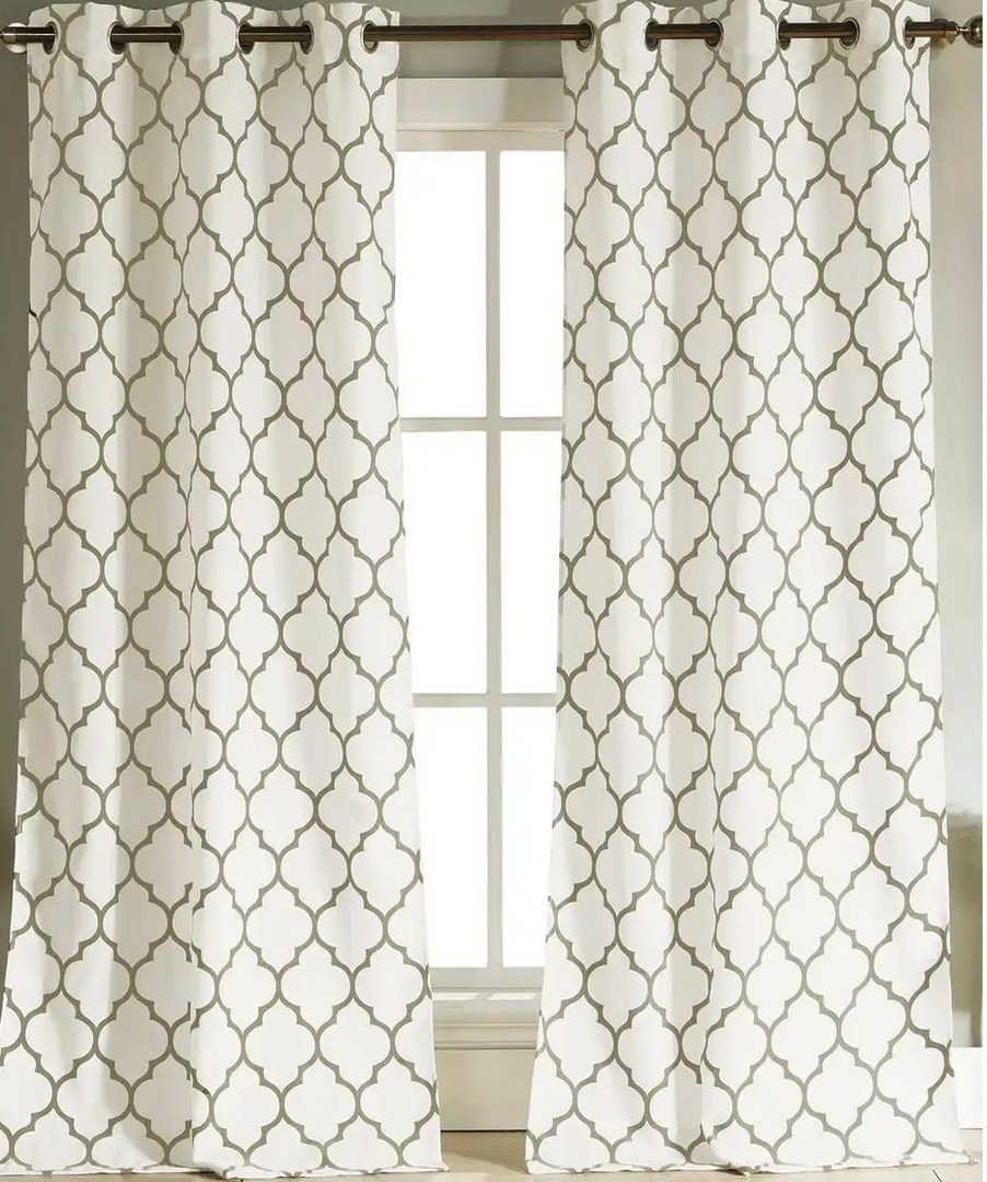 Занавески с орнаментом