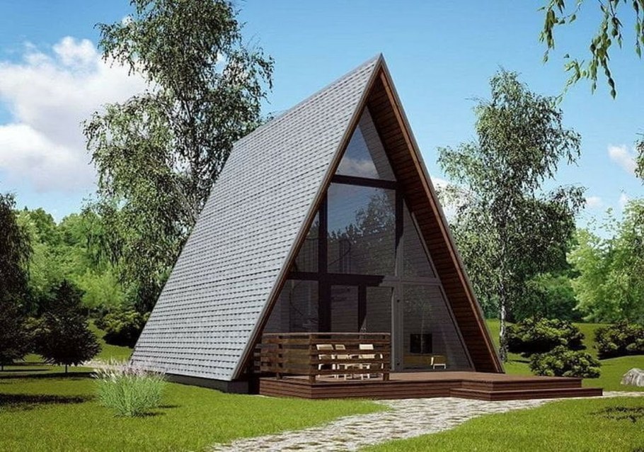 Дом шалаш а фрейм проект