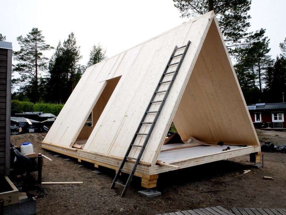 А фрейм из СИП панелей