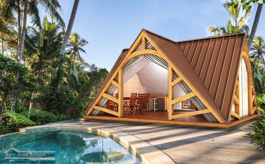 Хижина, США ЭКОДОМ