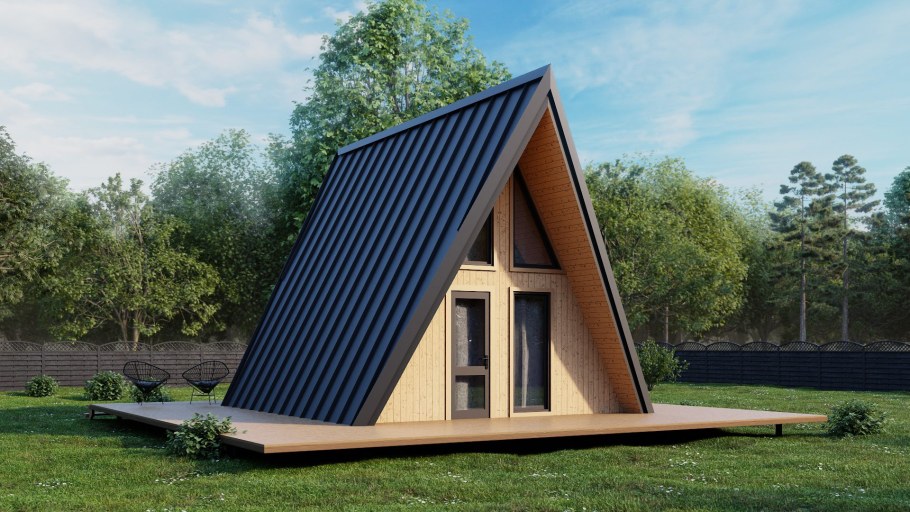 А фрейм 30 м2