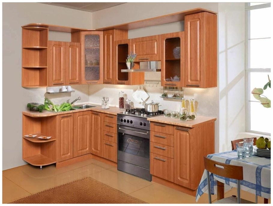 Кухня Оля Столплит вишня ольха