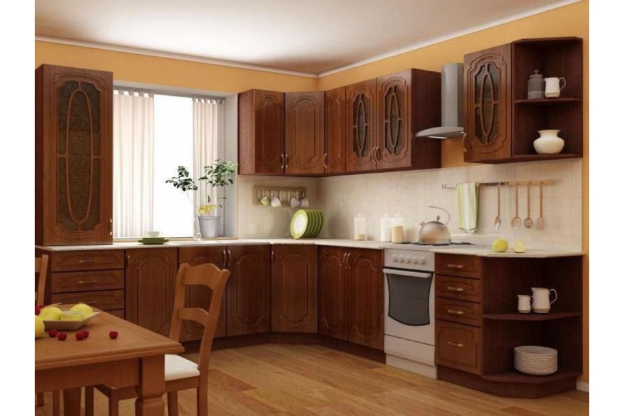Кухня Настя ольха модульная