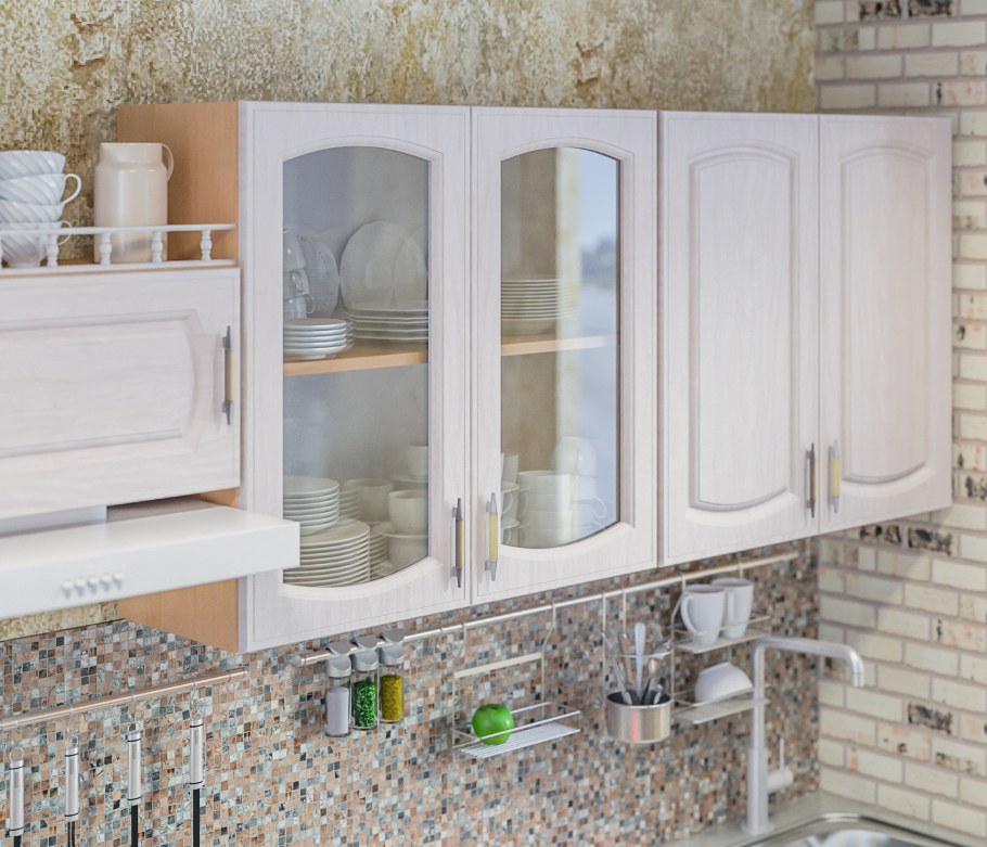 Кухня Оля Столплит бук береза