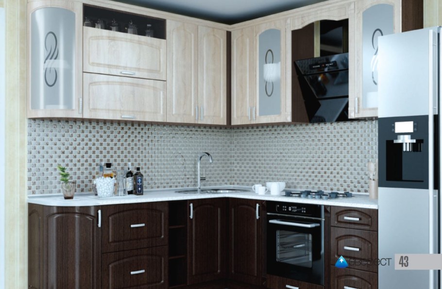 Кухня Оля секции