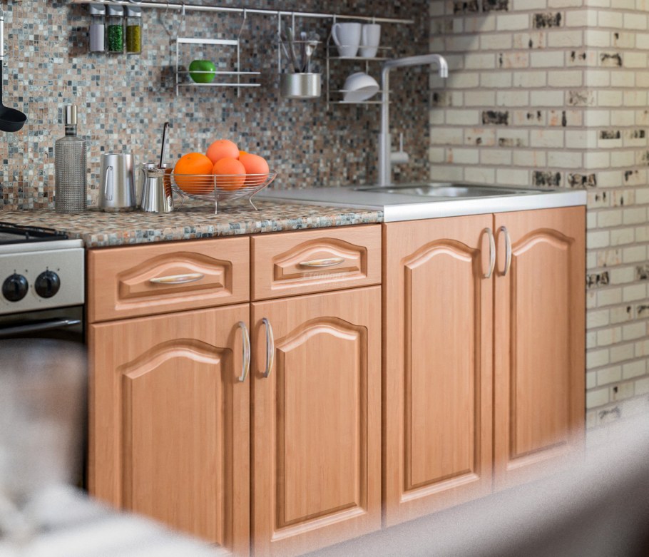 Кухня Оля Столплит ольха модульная