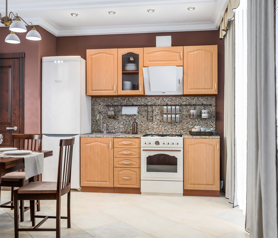 Кухня Оля Столплит ольха