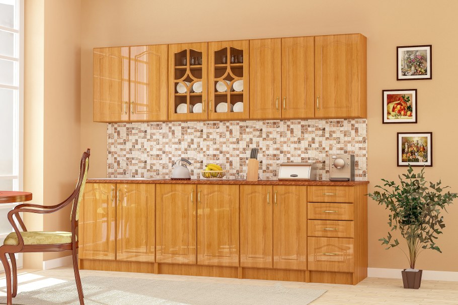 Кухня Оля Столплит ольха