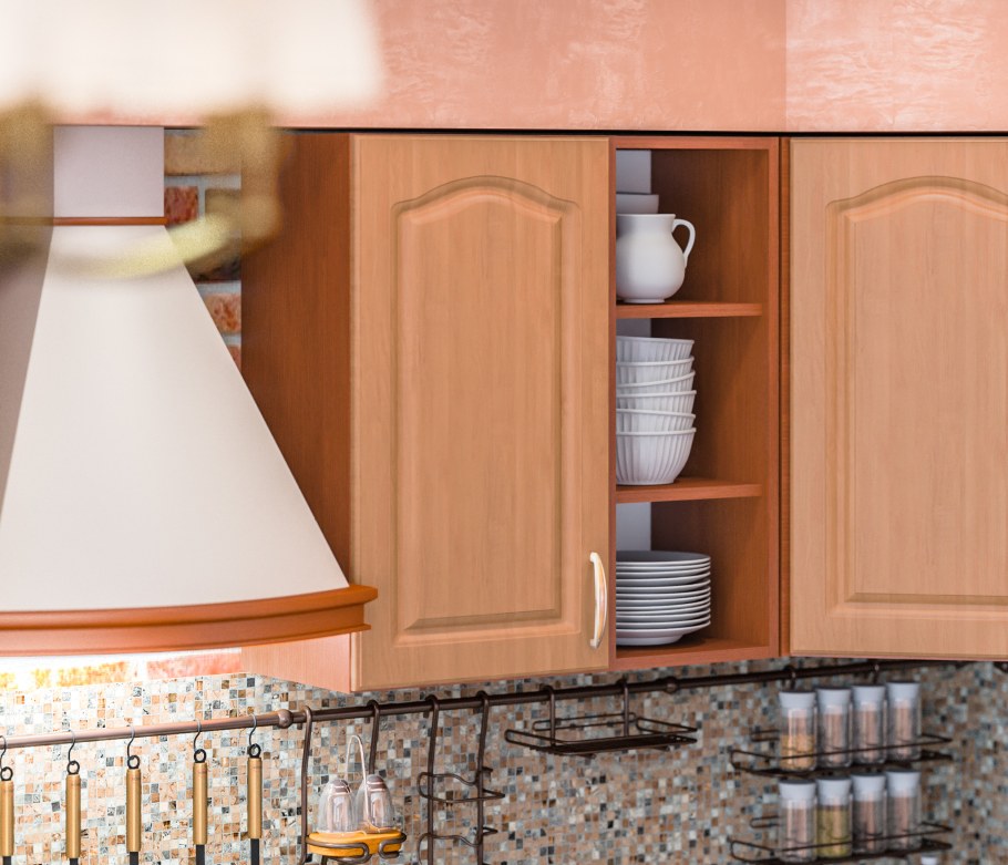 Кухня Оля Столплит береза модульная