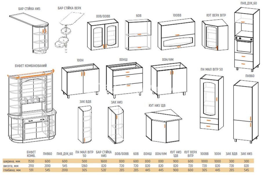 Кухня Виола Нео угловая сборка