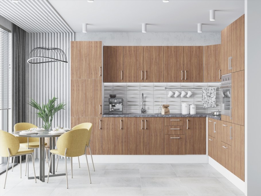 Кухонный гарнитур Европа крафт