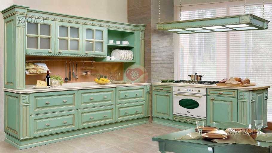 Кухни Зов массив дуба классика