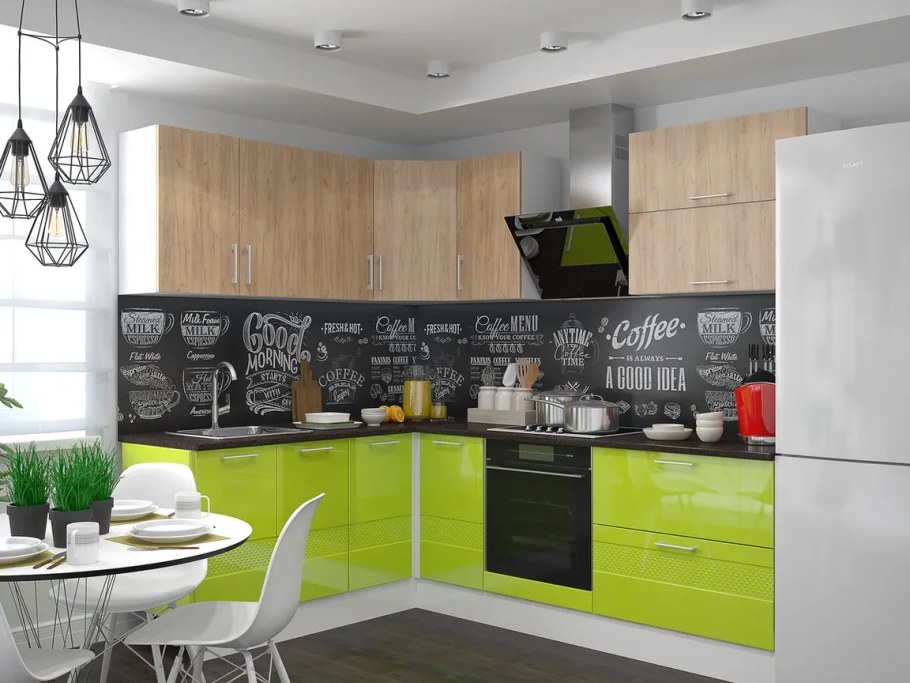 Кухня капля лайм ДСВ