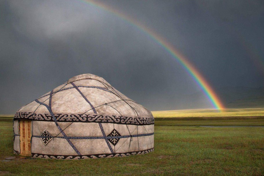 Боз-уй киргизское жилище