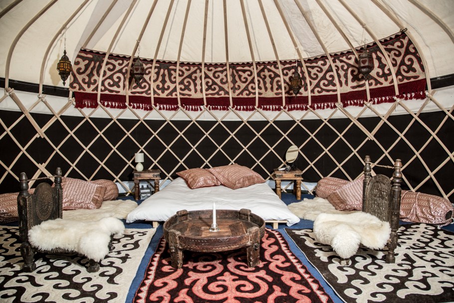 Башкирская юрта глэмпинг