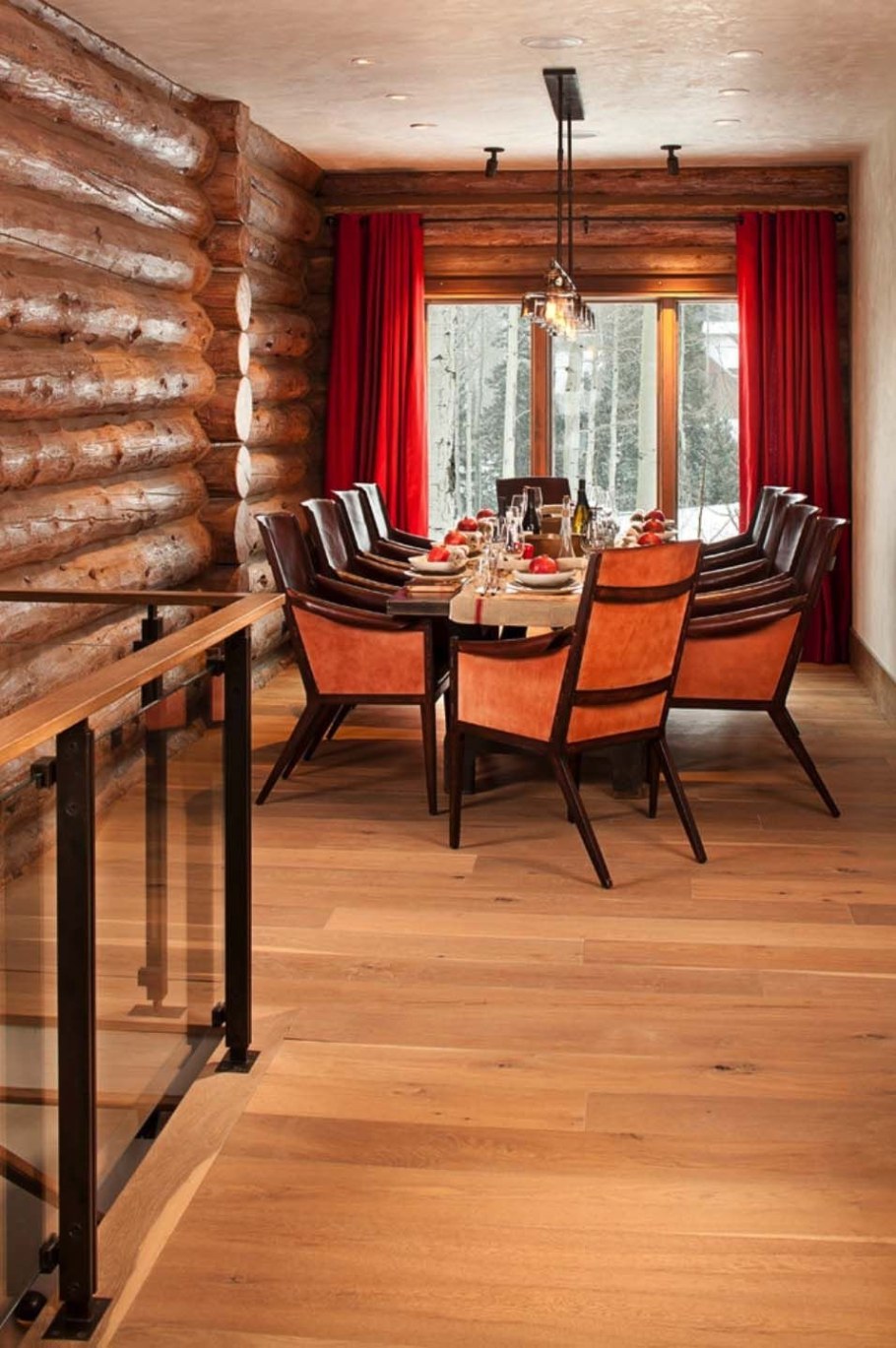 Интерьер в деревянном доме