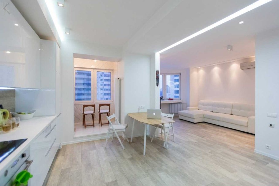 Отделка квартиры студии