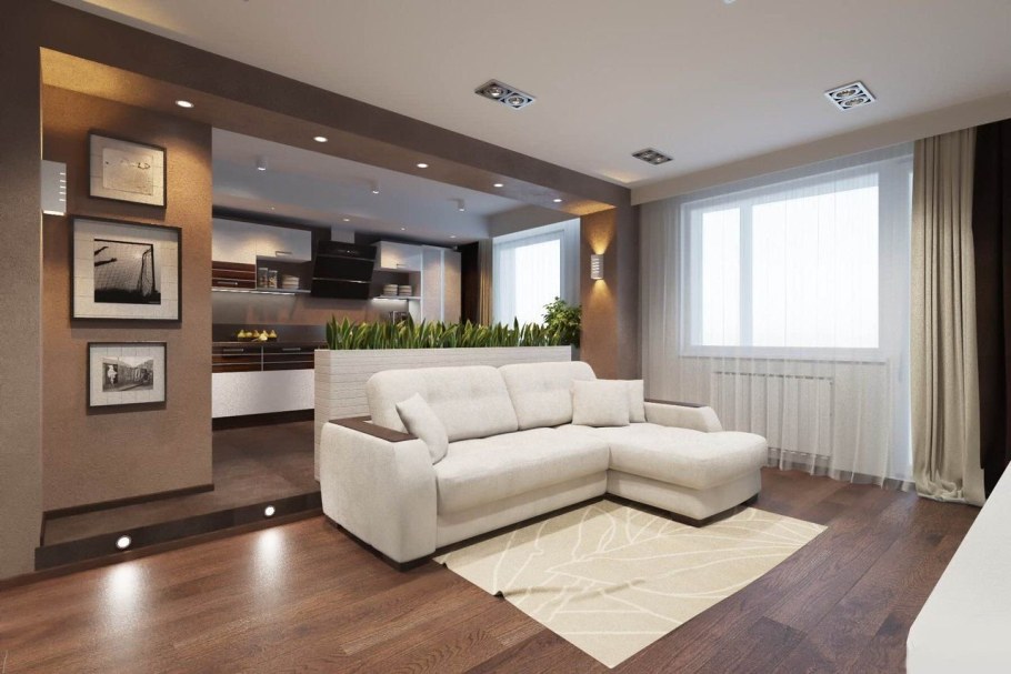 Дизайнерские решения для гостиной