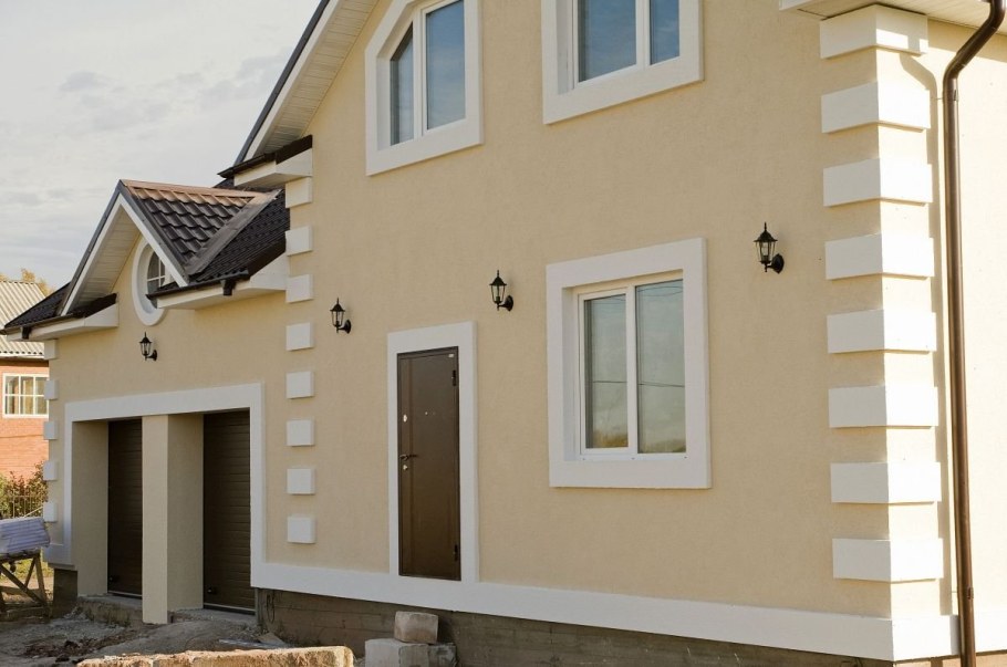 Фасадная штукатурка полимер короед