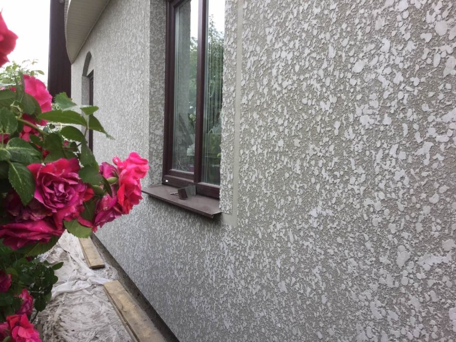 Фасадная штукатурка американка