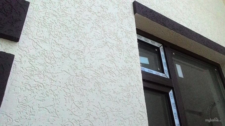 Фасадная штукатурка полимер короед