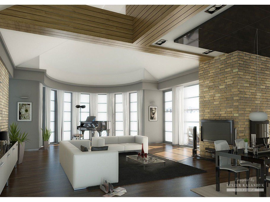 Гостиная в частном доме