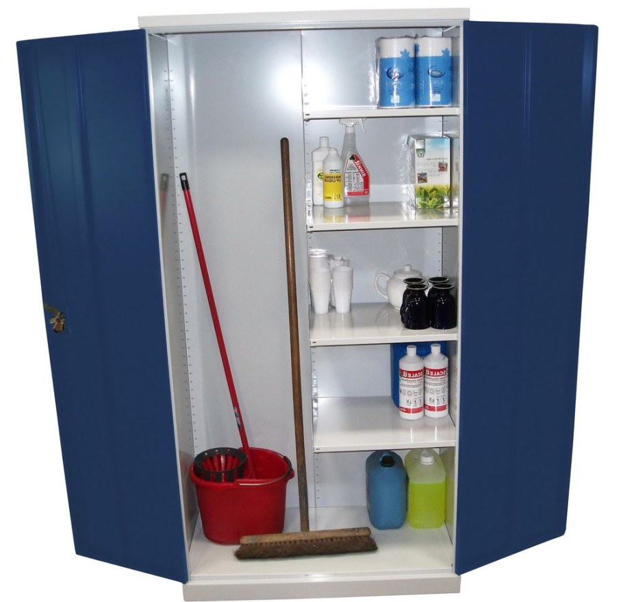 Шкаф хозяйственный металлический ШМС-6.15